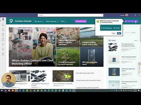 Viva Connections vs SharePoint running in the browser. What's the difference?