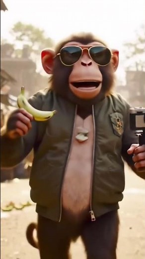 how to create monkey vlogs video