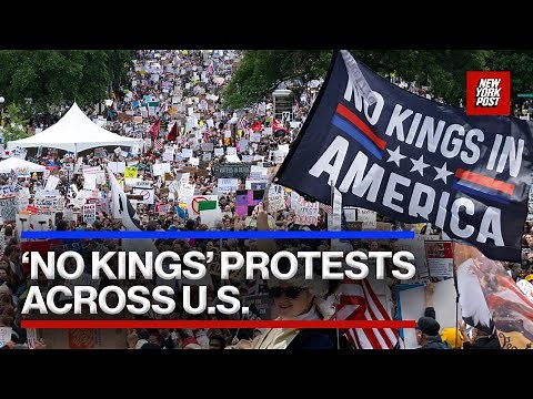 Live: 'No Kings' Protests Across U.S.