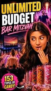 Unlimited Budget Bar Mitzvah?! #luxury #viral