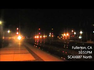 The Metrolink Holiday Christmas Train! Los Angeles, CA