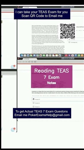 Reading TEAS 7 Exam Notes #readingtest #teasreview #nursingprereqs #studytips