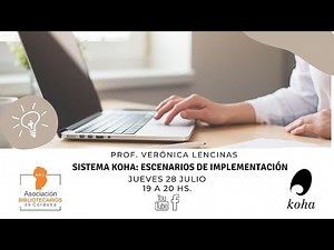 Sistema Koha: escenarios de implementación