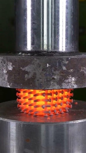 Red Hot Objects vs. Hydraulic Press.#HydraulicPress #Satisfying #ASMR