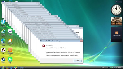 Windows Vista Crazy Error