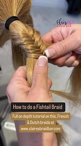 26K views · 81 reactions | How to do a Fishtail Braid. This is one of...