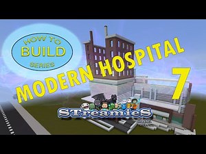 MINECRAFT | HOW TO BUILD | MODERN HOSPITAL | PART 7
