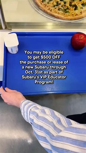 We’re proud to support the educators who shape our communities! Now through October 31, 2025, active PreK–12 classroom teachers, principals, vice principals, and school employees may be eligible to receive $500 off the purchase or lease of a new Subaru through the Subaru VIP Educator Program. | Subaru of New England