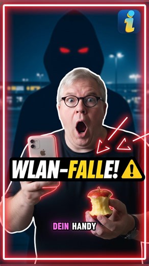 WARNING: NEVER connect to public Wi-Fi! (Hacker trap) #shorts