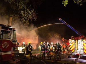 Heavy Fire Overnight At Abington Home Leaves 1 Injured