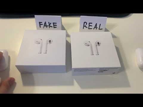 How to Tell if Your Airpods Are Fake (Apple Airpods 2nd Gen, Wireless Charging Case)
