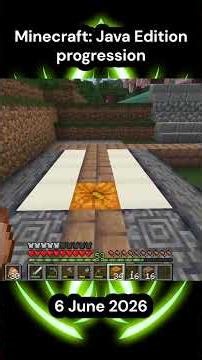 [Short] Minecraft: Java - Progression | 6/6/2026