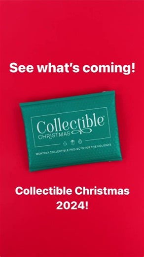 2024 is right around the corner and we have some amazing projects headed your way! 🤩 Which month of Collectible Christmas are you most excited for? | ME Time - Machine Embroidery Subscriptions