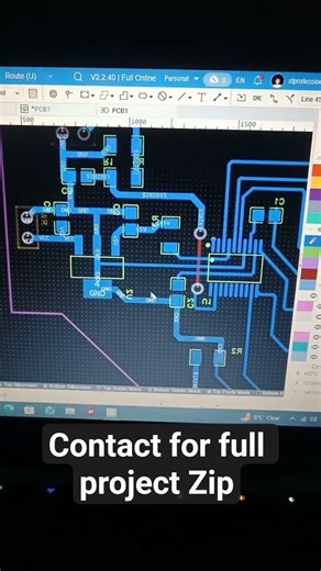 LED Runner/Chaser #stm8s003f3 Speed Vary with CT sense #diy #repair #hack #handtools
