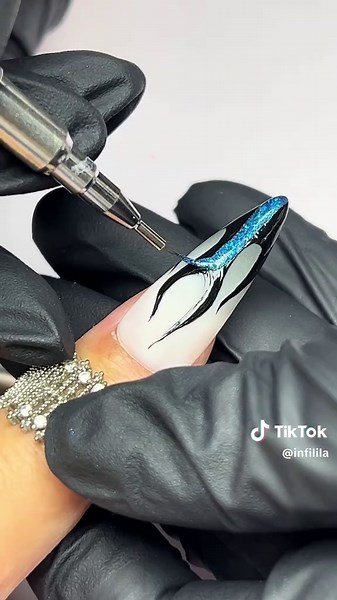 Cosmic Flame Nail Art Tutorial for Stunning Designs