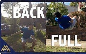【教学】后转体360！ Standing Back Full (Backflip 360) Progression