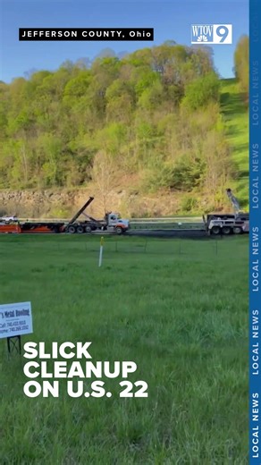 Cleanup crews reopen stretch of U.S. 22 after drilling mud spill shuts lanes for hours
