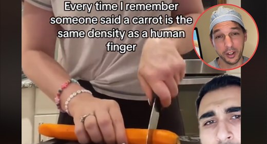 Hand surgeon finally reveals whether its possible to bite through your finger 'like a carrot'