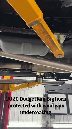 Wool wax Undercoating protecting your investment from rust and corrosion 🧂🚫 #rustproofing