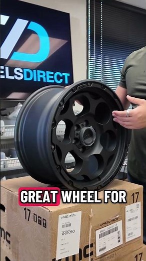 KMC Wheels style KM541 Dirty Harry in the size 17x8.5 offset +18 bolt pattern 6x114.3 matte black