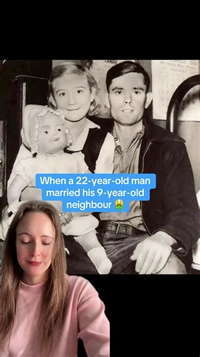 The shocking marriage of 22-year-old Charlie John to 9-year-old Eunice Winstead in 1937. #eunicewinstead #history #childbride #historyfacts #historywithamy | History with Amy