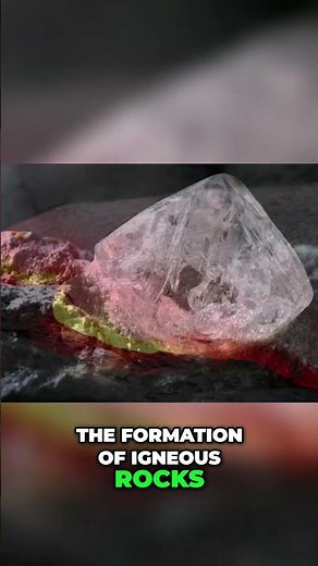 How Precious Gems Form: Igneous Rocks Explained! #shorts