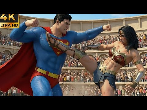 Superman vs Wonder Woman – Full Battle Episode 10 ⚡🛡️ | Epic Superhero Fight
