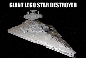 Check out this 100% custom, 20,000-piece LEGO Star Destroyer Intimidator! Turn on sound for a complete walkthrough from the designer, Charles Anderson. (Purchase instructions to build it for yourself: http://bit.ly/3apc7iA) | Beyond the Brick