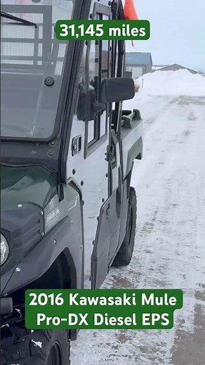 2016 Kawasaki Mule Pro-DX Diesel EPS