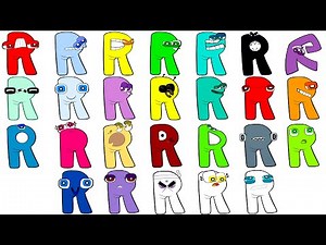 New Alphabet Lore But Everyone Transform Is R