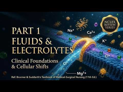 Fluids & Electrolytes: Mastering Tonicity & Assessment (NCLEX Review Part 1)