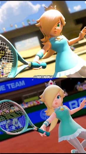 all things nintendo ✨ on Instagram: "《⭐️》 TOP: ACES - BOTTOM: FEVER Seems like they reused shortened versions of the intro animations we see in Mario Tennis Aces for Fever! 👀 tags; #mario #mariotennis #mariotennisfever #nintendo #switch2"