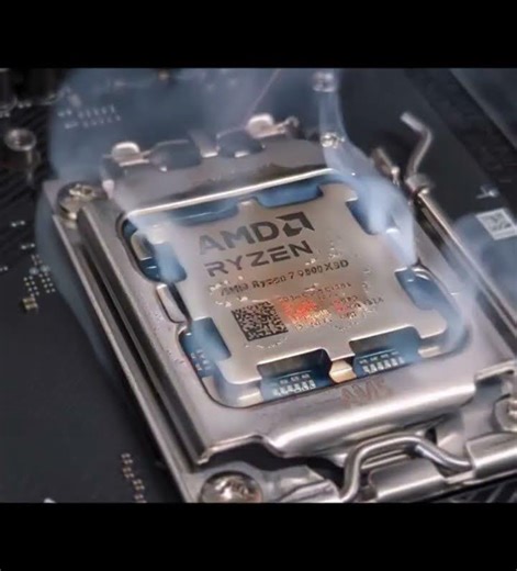 AMD Ryzen cpu melt down - no thermal paste #amd #ryzen