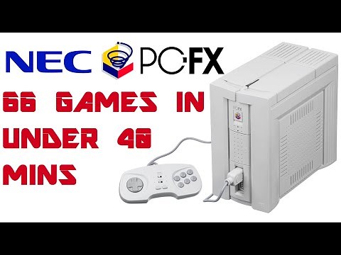 66 NEC PC-FX Games In Under 40 Minutes