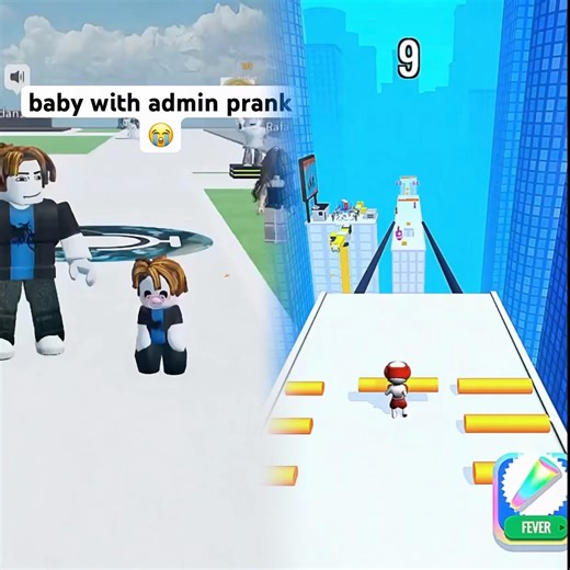 trolling in roblox as baby with admin commands 😂 #roblox #funny #trolling #memes #gaming