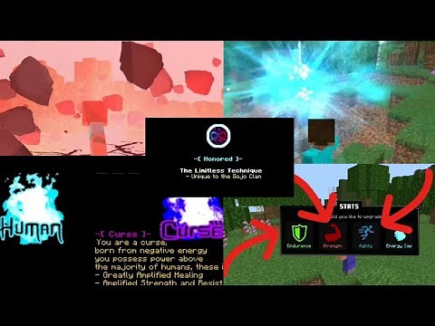 Full guide tutorial on how to use jujutsu awakening addon mod for mcpe 1.21.31