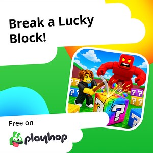 Break a Lucky Block!: Play Online For Free On Playhop