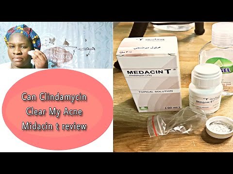 Can Clindamycin Clear My Acne? | Midacin T Topical Solution | Review & How To Use #acne #midacinT