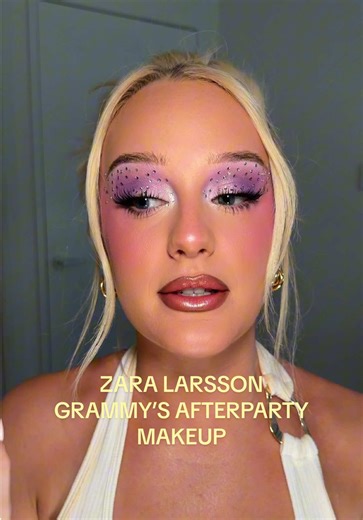 Zara Larsson's Grammys Afterparty Makeup Tutorial