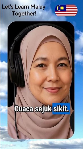 Learn Malay: Cloudy Day Phrases ☁️ | Everyday Conversations