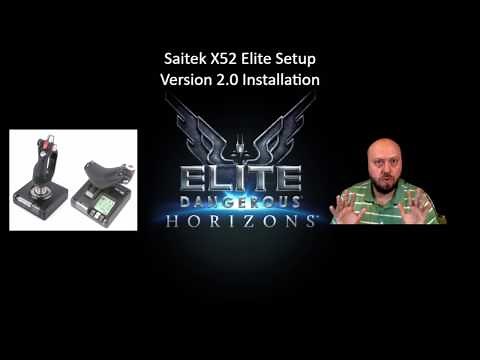Saitek X52 Elite Setup Version 2 Installation Video!