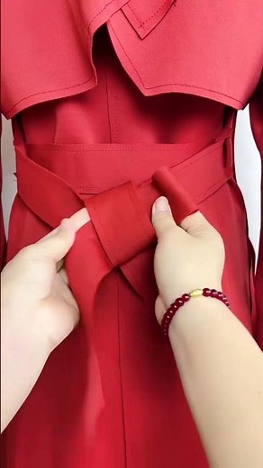 ✨ Learn New Ways to Tie Your Waist Belt! 🎀