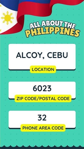 Alcoy, Cebu Zip Code and Area Code