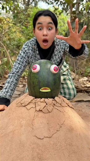 Wow! SMART idea and USEFUL Watermelon 🍉#camping #outdoors #ideas #survival #bushcraft