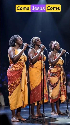 A Divine Encounter: ✝️ 🌟 'Come Jesus Come' Performance African Women Sings Like No Other