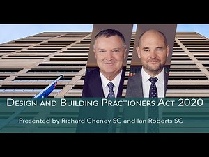 Design and Building Practitioners Act 2020 (NSW)