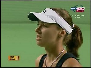 Martina Hingis vs Nathalie Dechy - Round 1 at Australian Open 2007 (Full Match)