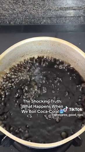 The Shocking Truth: What Happens When We Boil Coca-Cola!🥶#foryou #fypツ #foryoupage