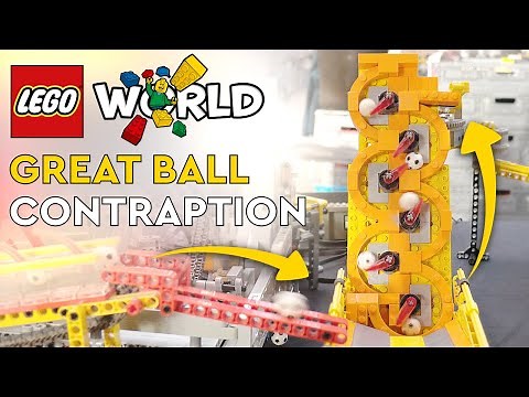 Longest LEGO GBC In The World! Awesome LEGO Ball Run | LEGO World Copenhagen February 2020