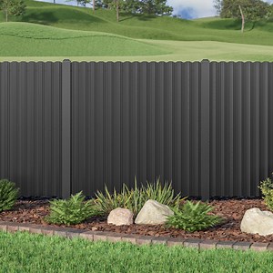 [Hot Item] Best Selling Black Aluminum Picket Fence